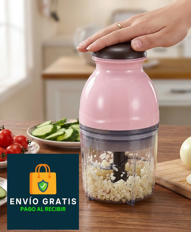 Triturador Eléctrico de Alimentos – Pica Todo en Segundos Sin Esfuerzo