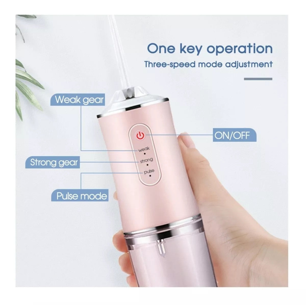 Irrigador Oral Recargable Sarro 4 Boquil