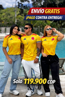 Camisa replica seleccion colombia + caja